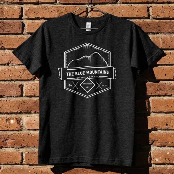 The Blue Mountains T-Shirt – Light Colours | Gyles & Co