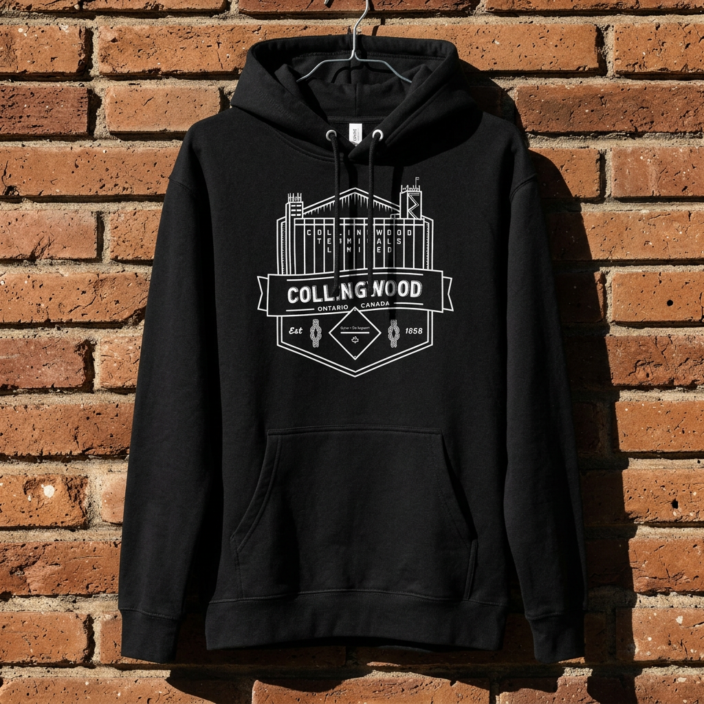 Collingwood Terminals Hoodie – Dark Colours | Gyles & Co