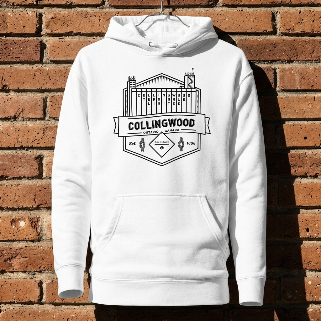 Collingwood Terminals Hoodie – Light Colours | Gyles & Co