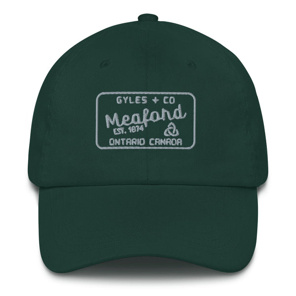 Meaford Dad Hat – Dark Colours | Gyles & Co