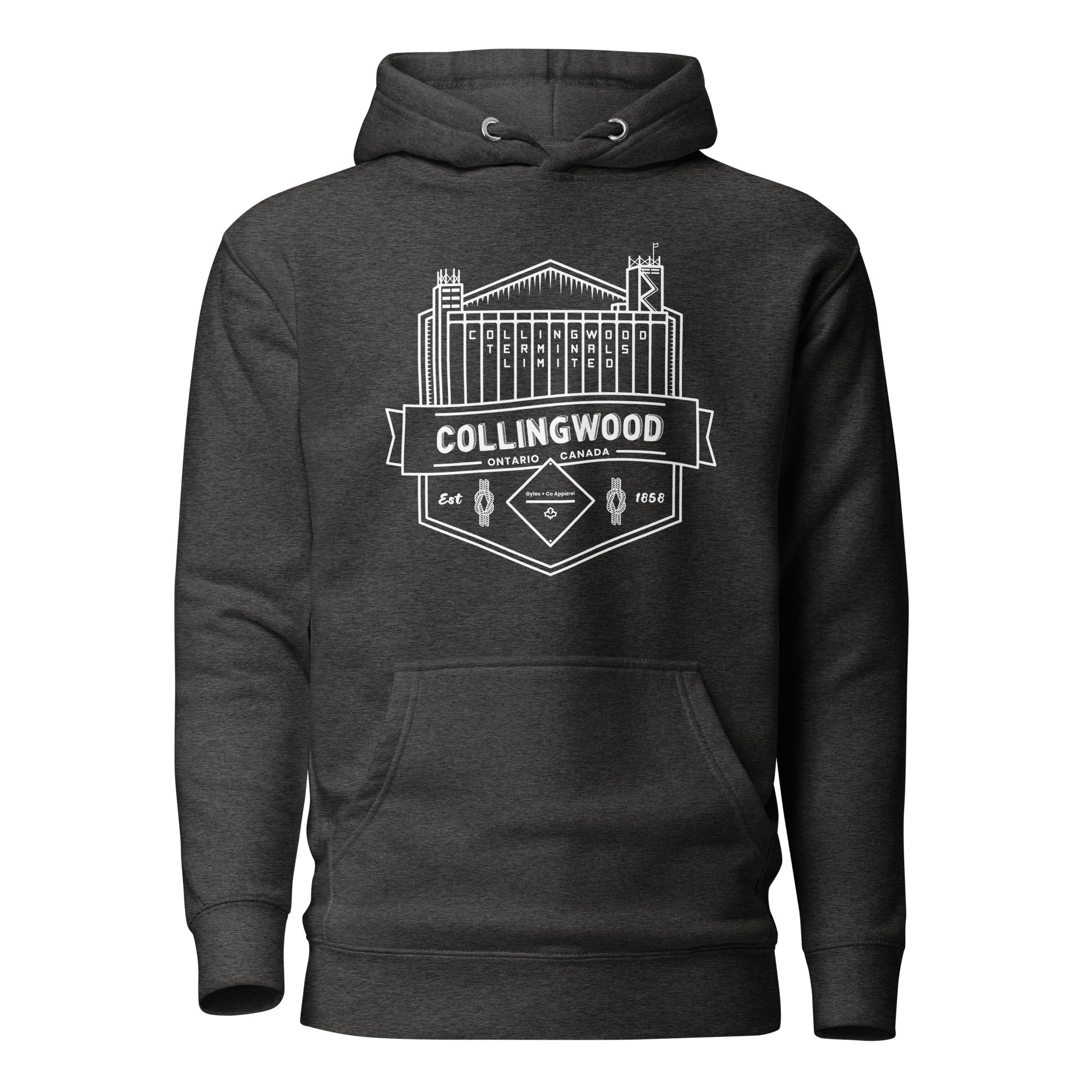 Collingwood Terminals Hoodie – Dark Colours | Gyles & Co