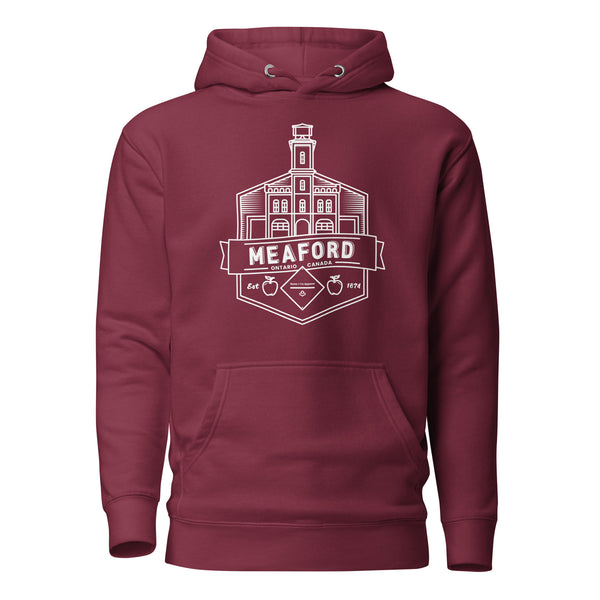 Meaford Firehall Hoodie – Classic Dark | Gyles & Co