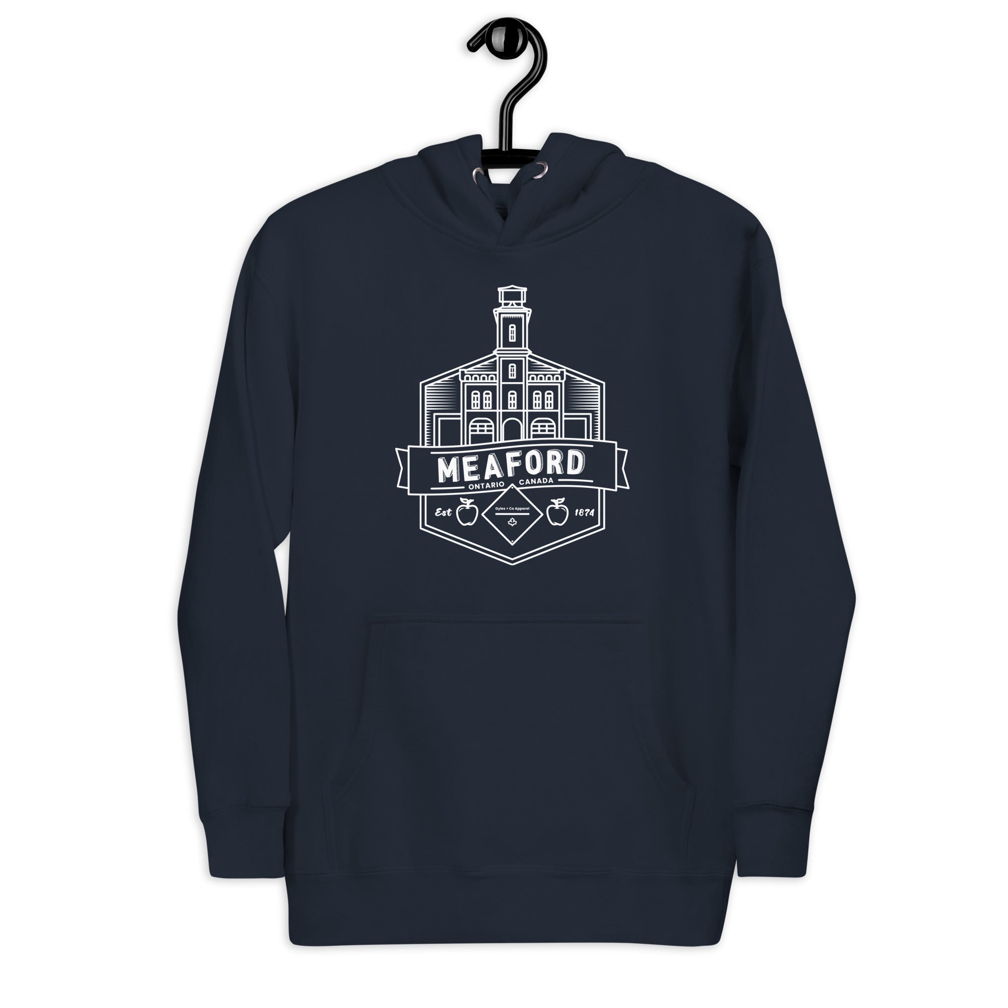Meaford Firehall Hoodie – Dark Colours | Gyles & Co