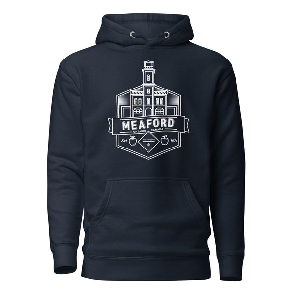 Meaford Firehall Hoodie – Classic Dark | Gyles & Co