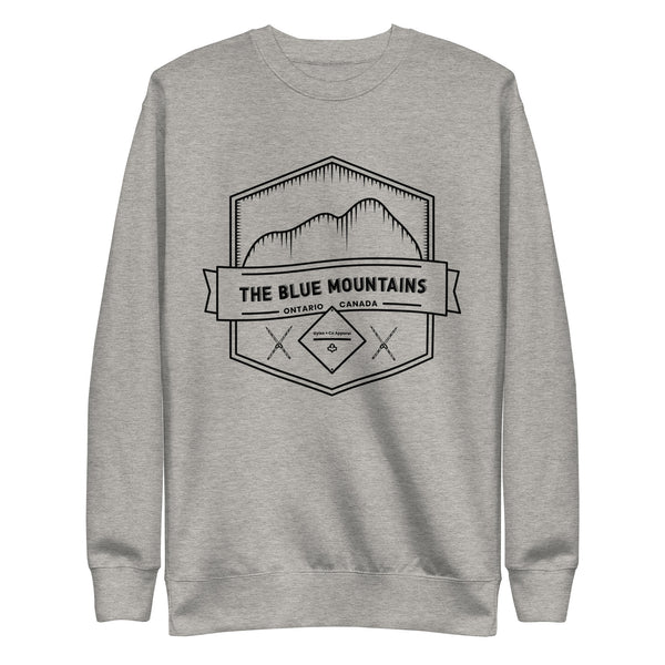 The Blue Mountains Crewneck – Light Colours | Gyles & Co