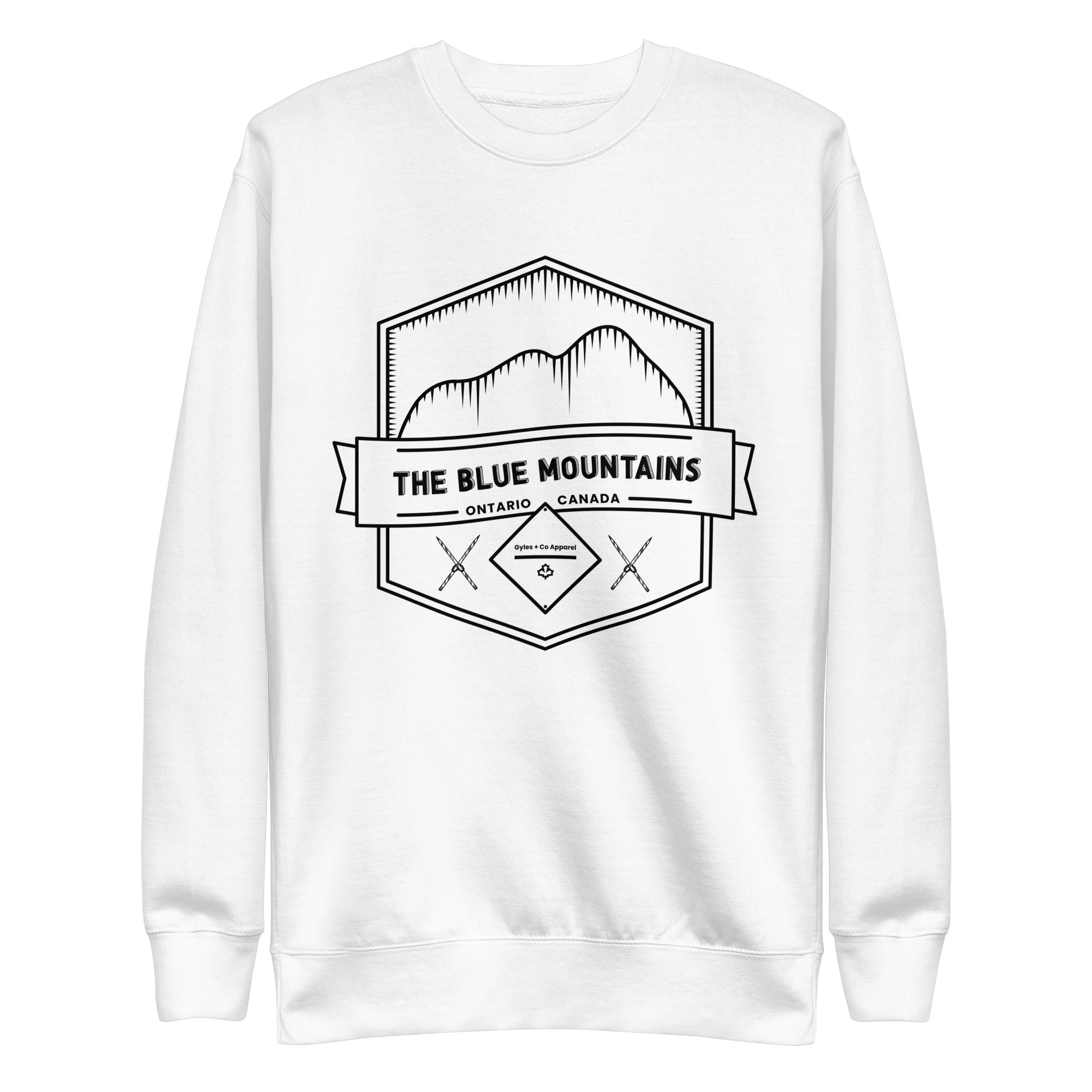 The Blue Mountains Crewneck – Light Colours | Gyles & Co