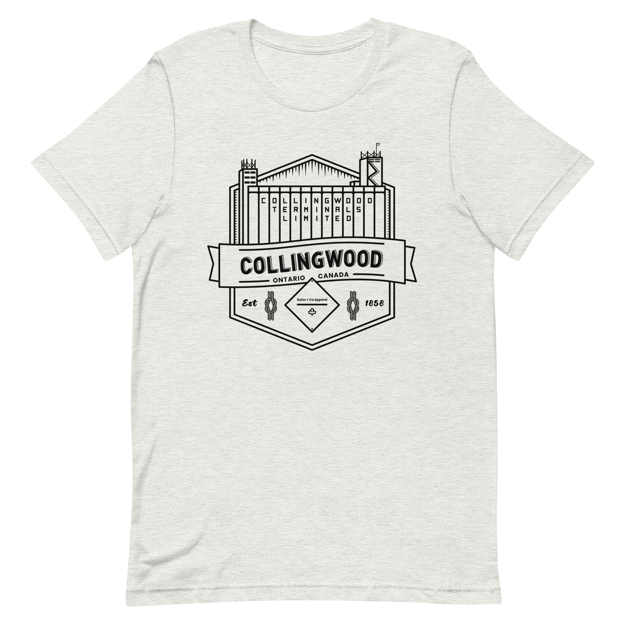 Collingwood Terminals T-Shirt – Light Colours | Gyles & Co