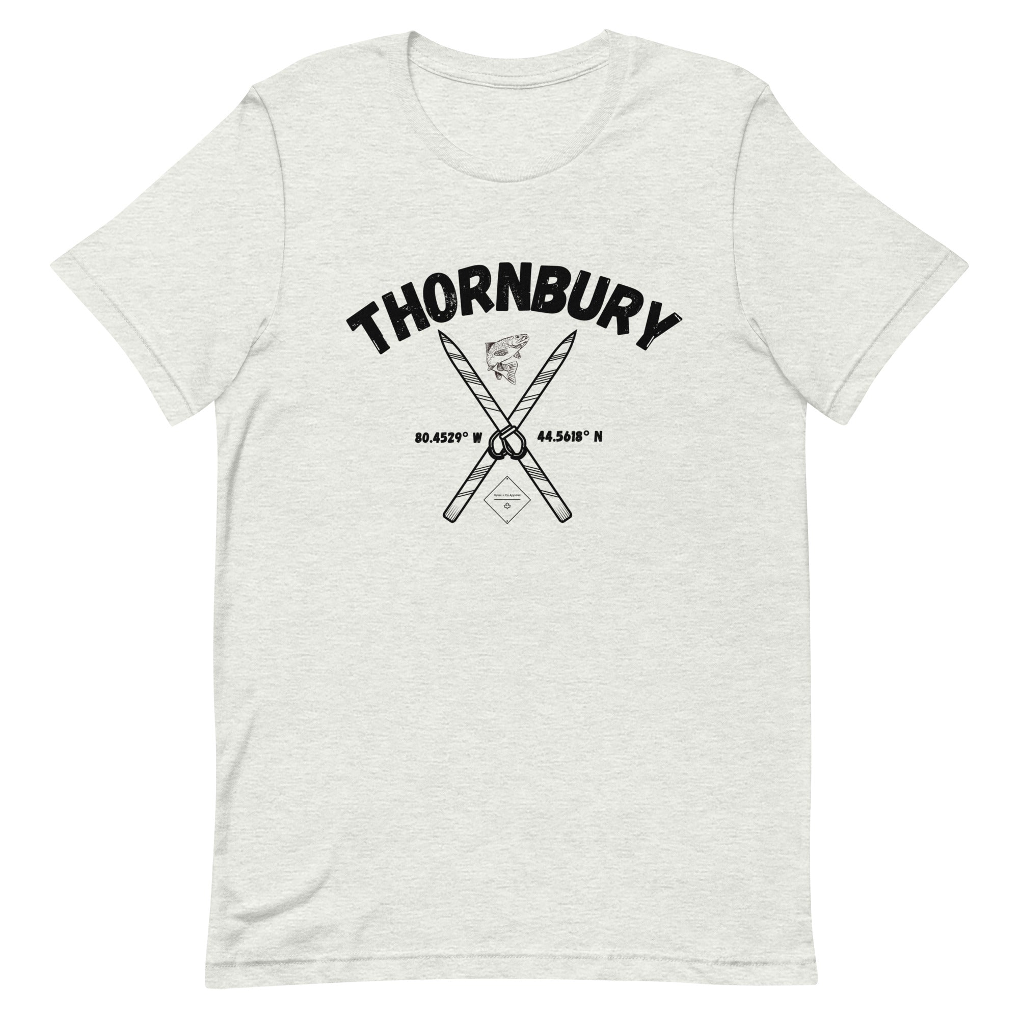Thornbury Skis T-Shirt – Blue Mountains Ontario | Gyles & Co
