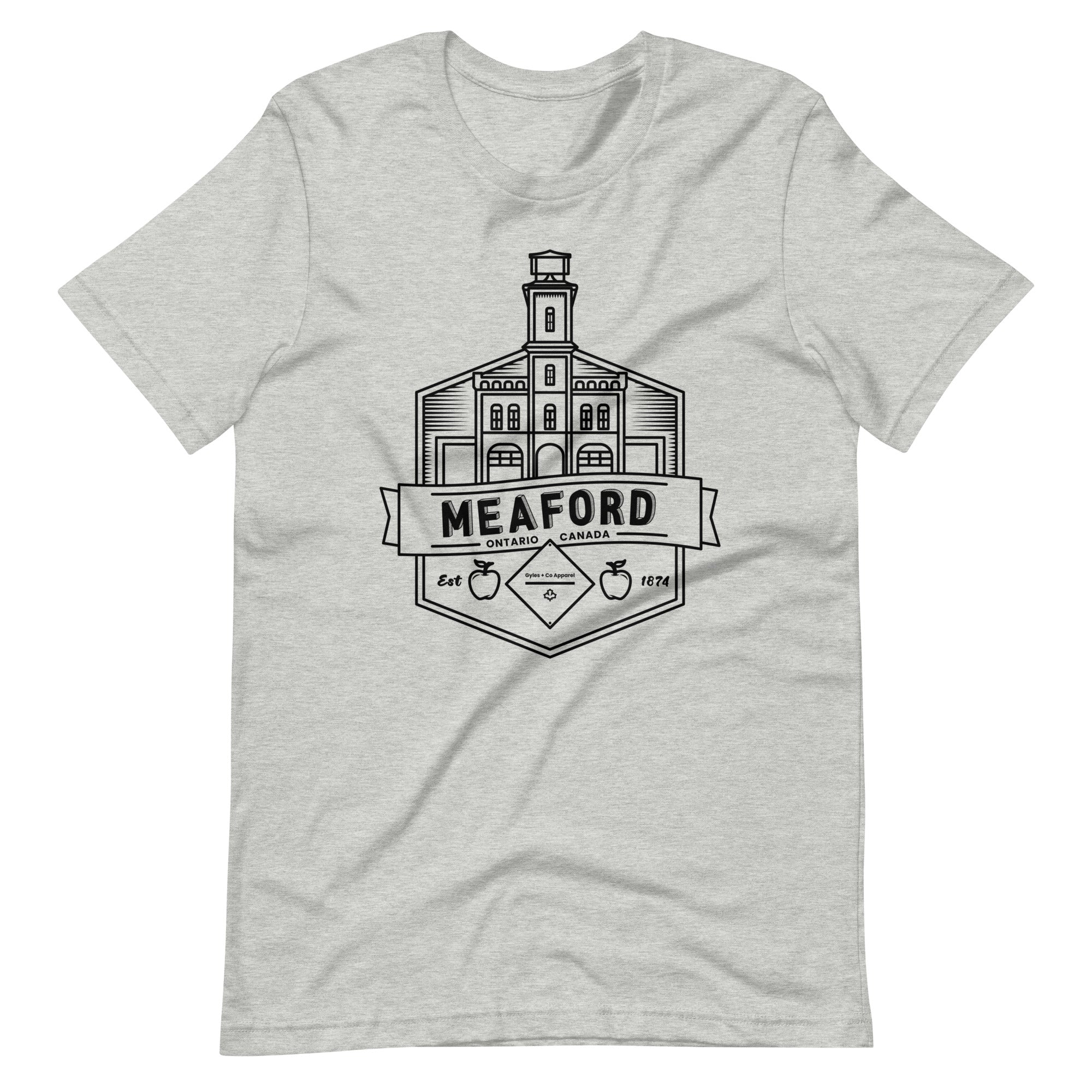 Meaford Firehall T-Shirt – Classic Colours | Gyles & Co