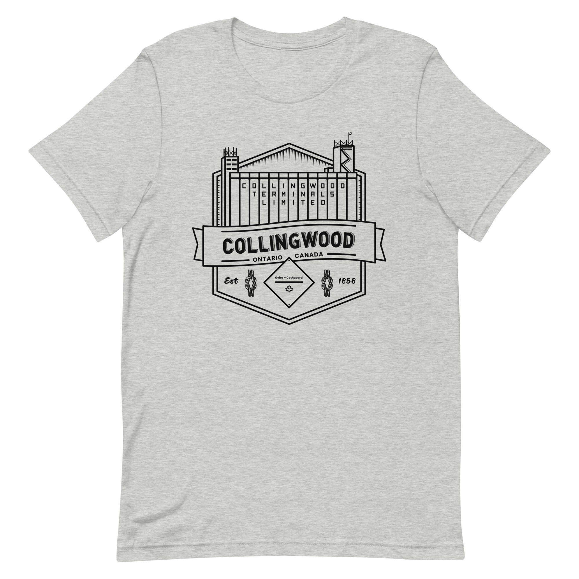 Collingwood Terminals T-Shirt – Light Colours | Gyles & Co