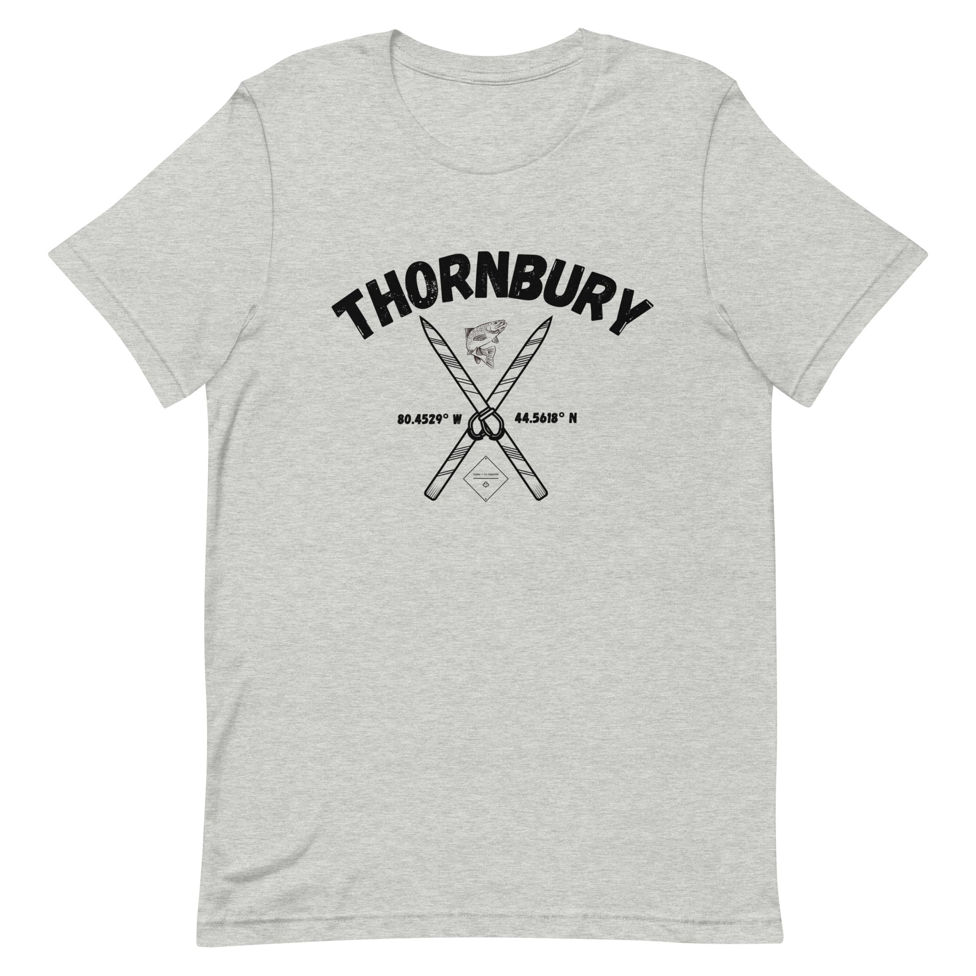 Thornbury Skis T-Shirt – Blue Mountains Ontario | Gyles & Co