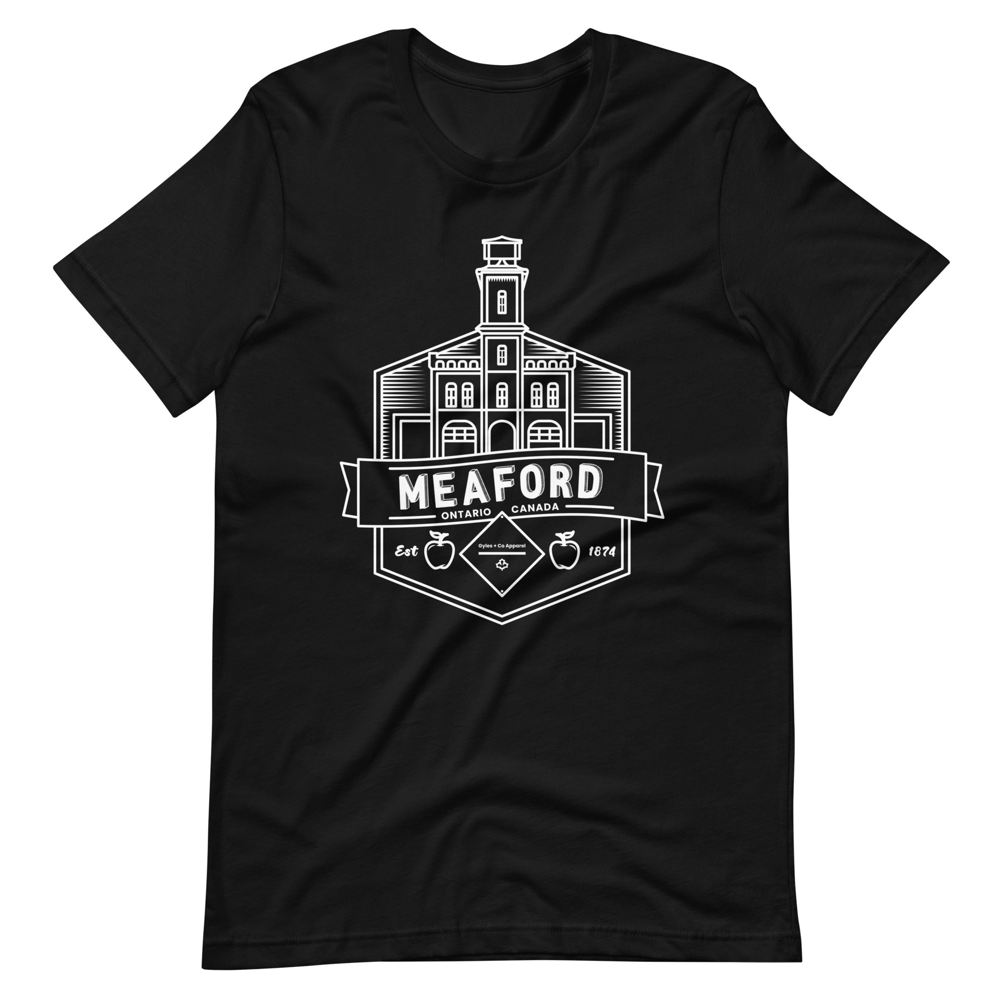 Meaford Firehall T-Shirt – Dark Colours | Gyles & Co