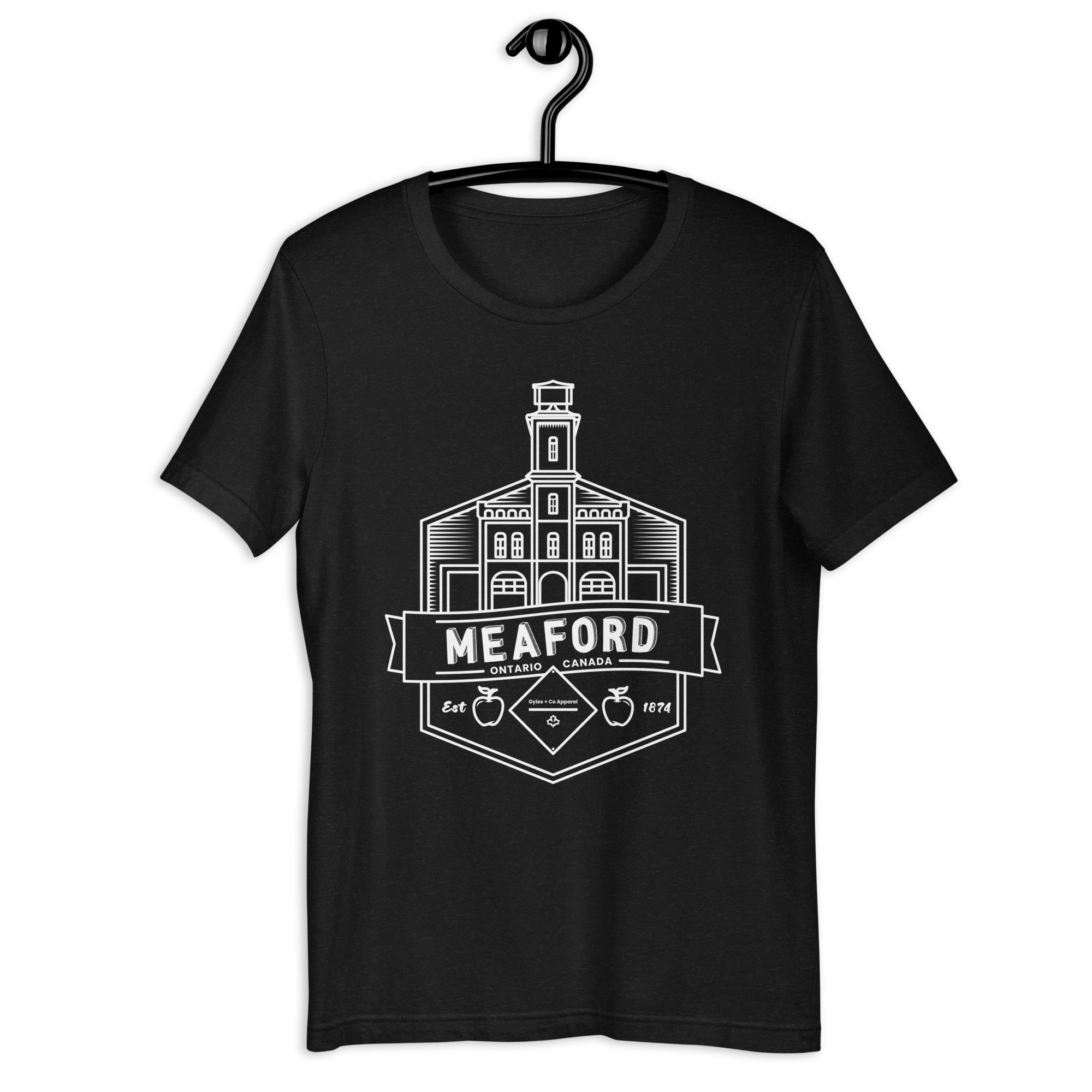 Meaford Firehall T-Shirt – Dark Colours | Gyles & Co