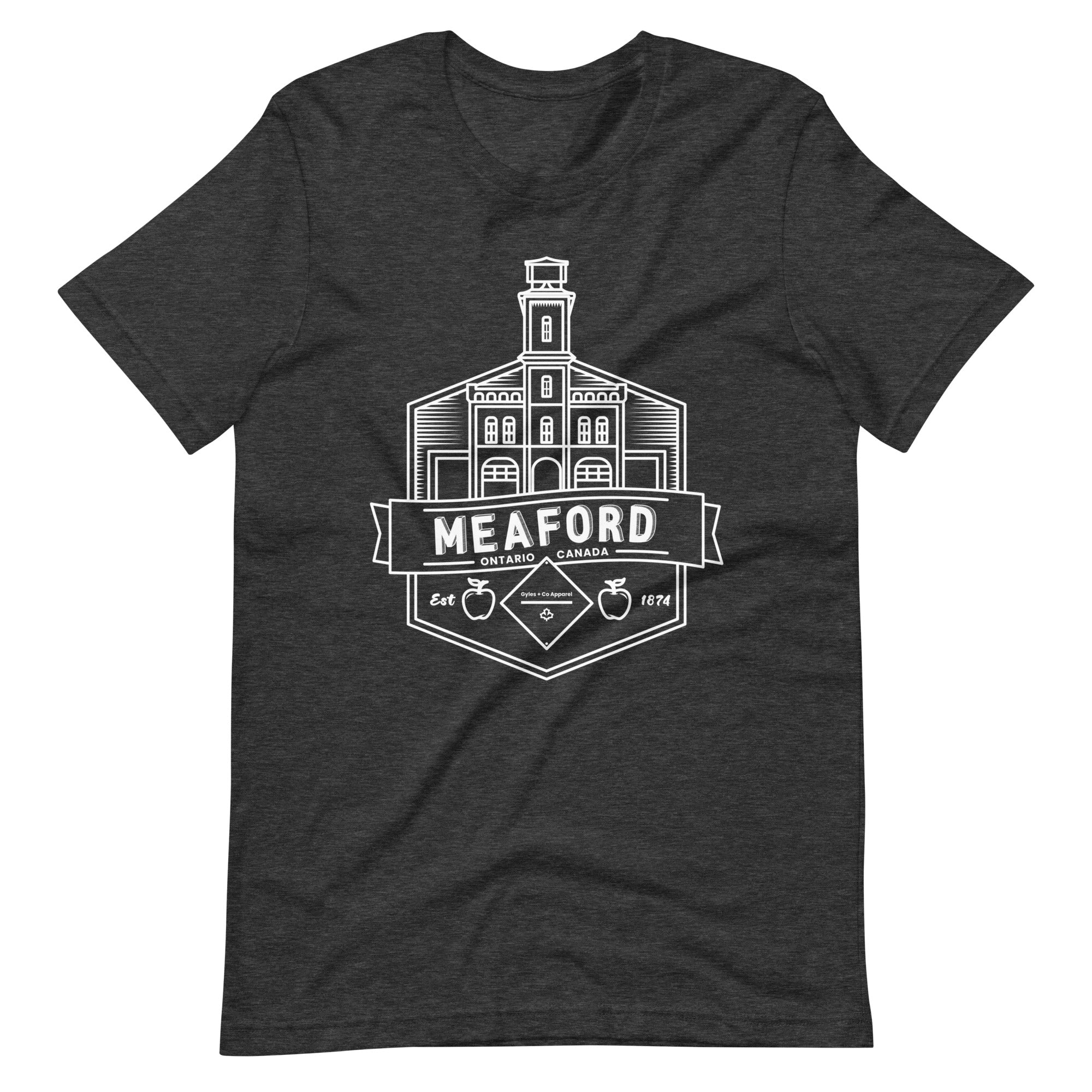 Meaford Firehall T-Shirt – Dark Colours | Gyles & Co