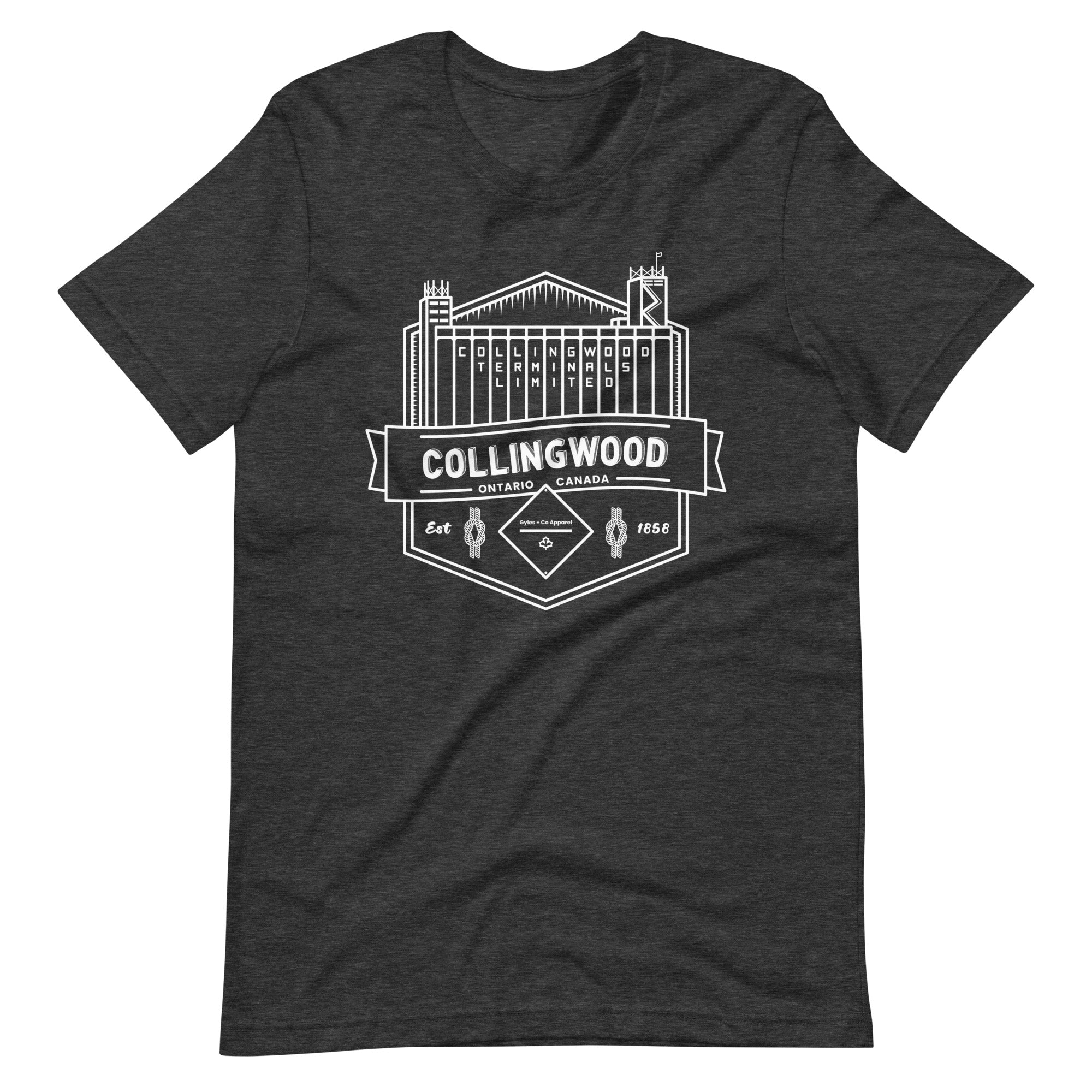 Collingwood Terminals T-Shirt – Dark Colours | Gyles & Co