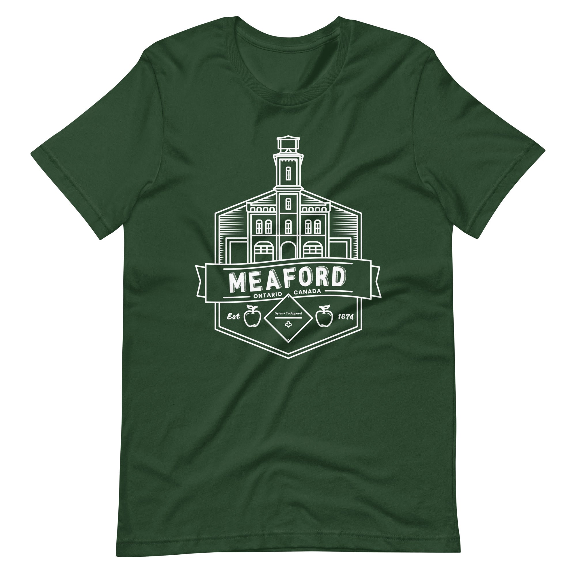 Meaford Firehall T-Shirt – Dark Colours | Gyles & Co