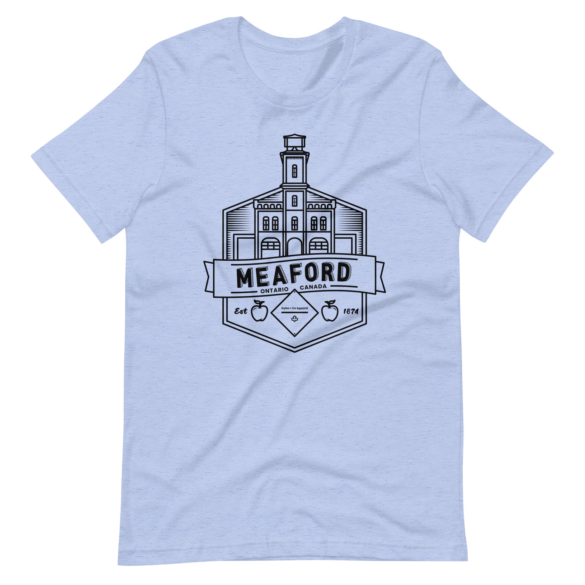 Meaford Firehall T-Shirt – Classic Colours | Gyles & Co