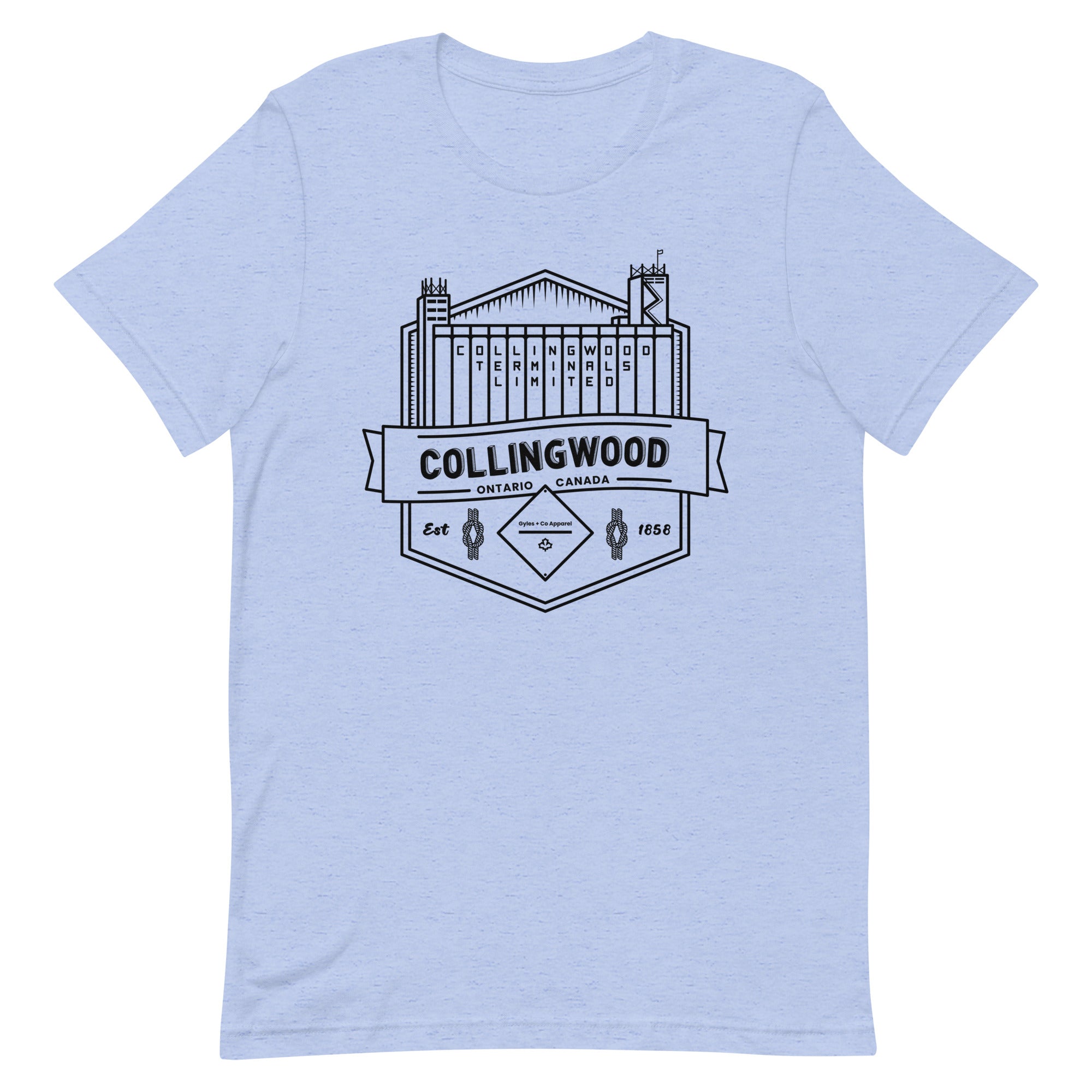Collingwood Terminals T-Shirt – Light Colours | Gyles & Co