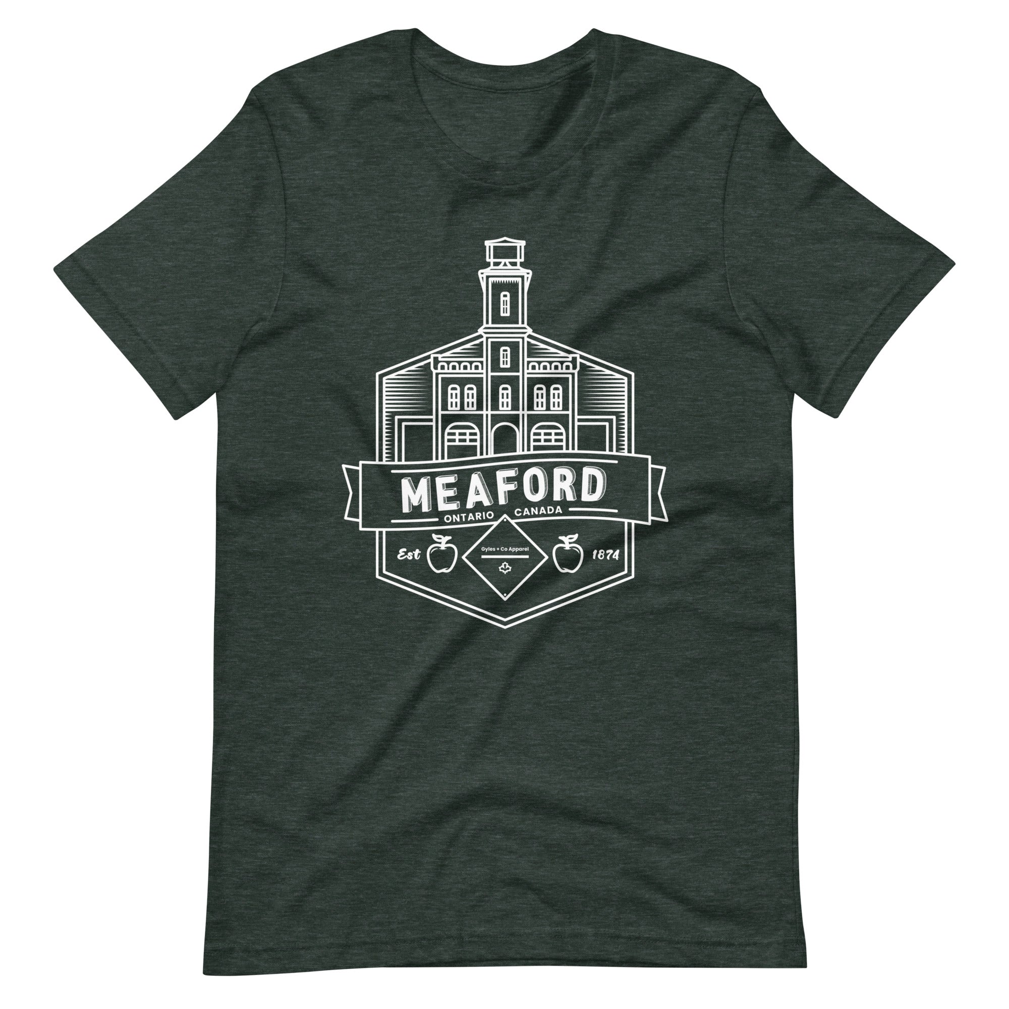 Meaford Firehall T-Shirt – Dark Colours | Gyles & Co