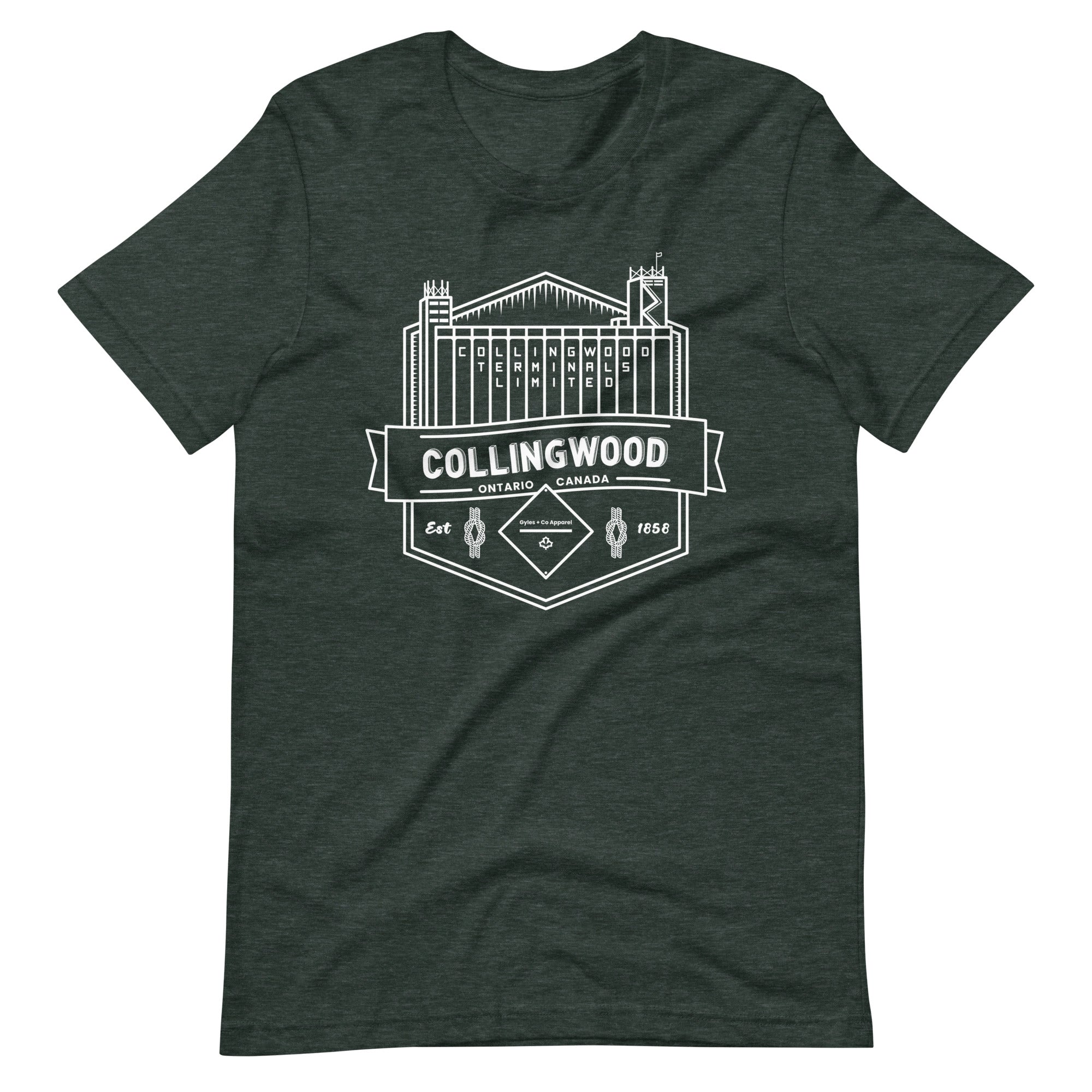 Collingwood Terminals T-Shirt – Dark Colours | Gyles & Co