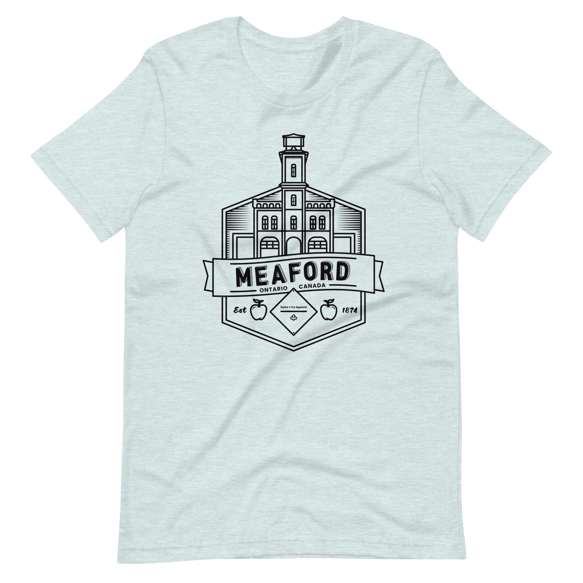 Meaford Firehall T-Shirt – Classic Colours | Gyles & Co