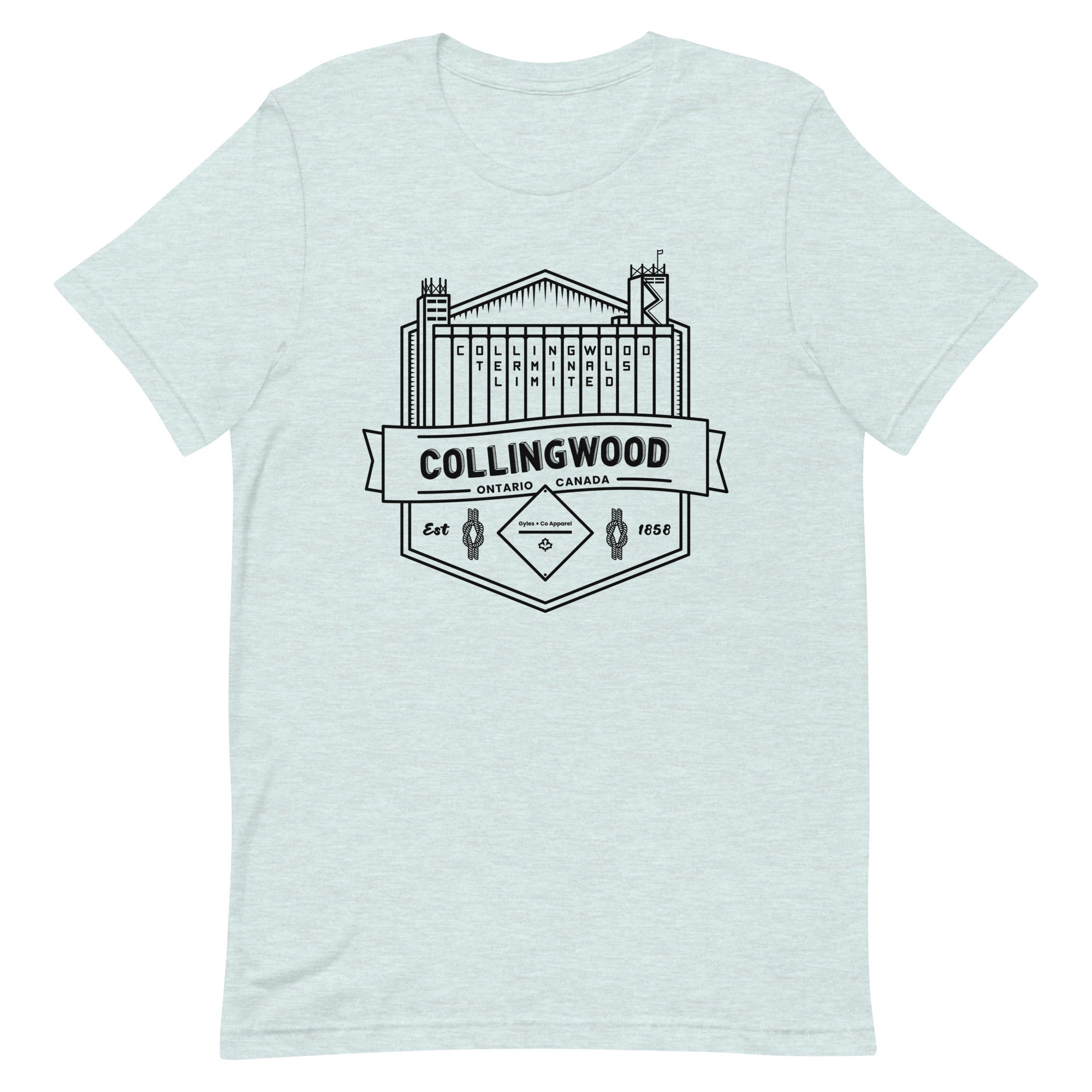 Collingwood Terminals T-Shirt – Light Colours | Gyles & Co