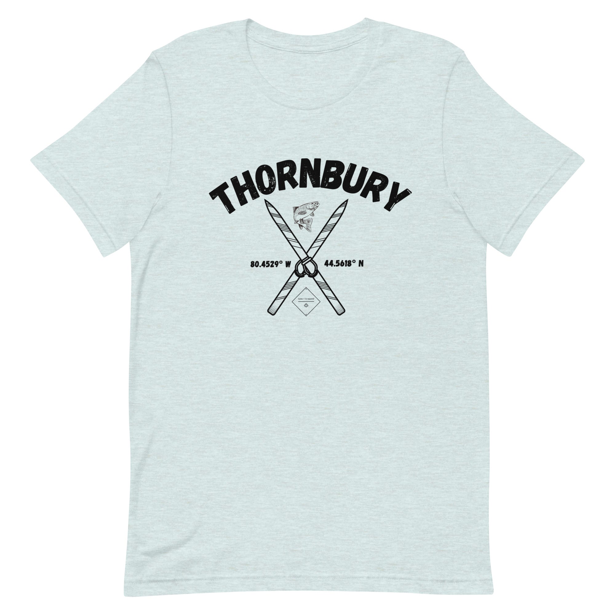 Thornbury Skis T-Shirt – Blue Mountains Ontario | Gyles & Co