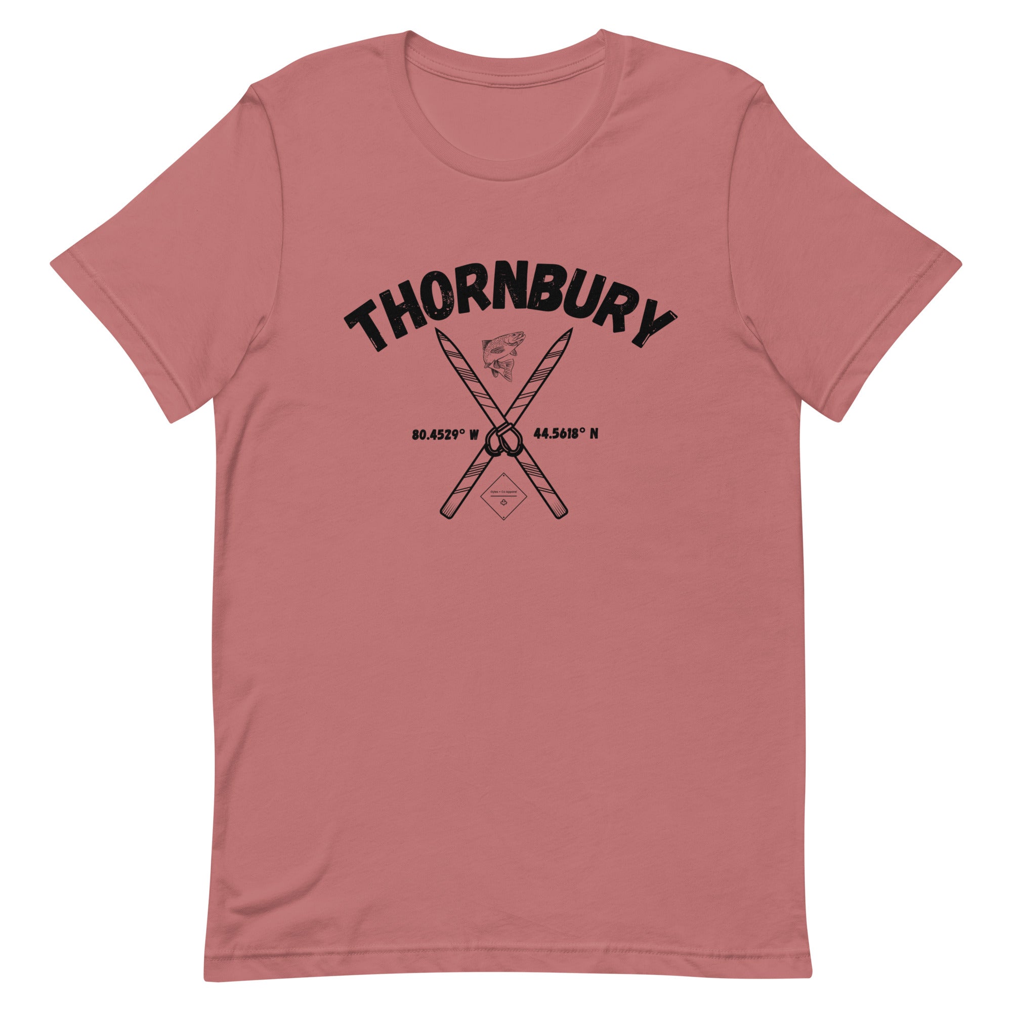 Thornbury Skis T-Shirt – Blue Mountains Ontario | Gyles & Co
