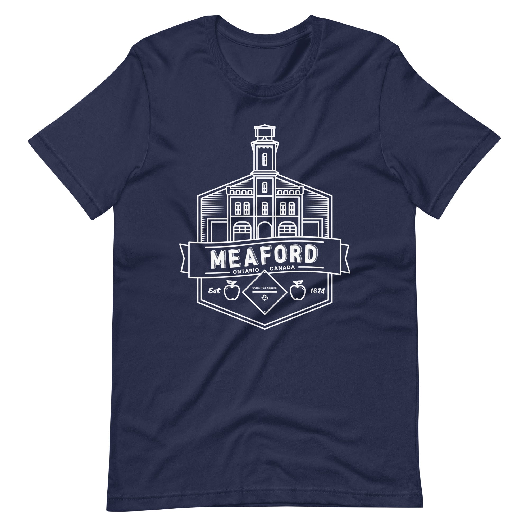 Meaford Firehall T-Shirt – Dark Colours | Gyles & Co