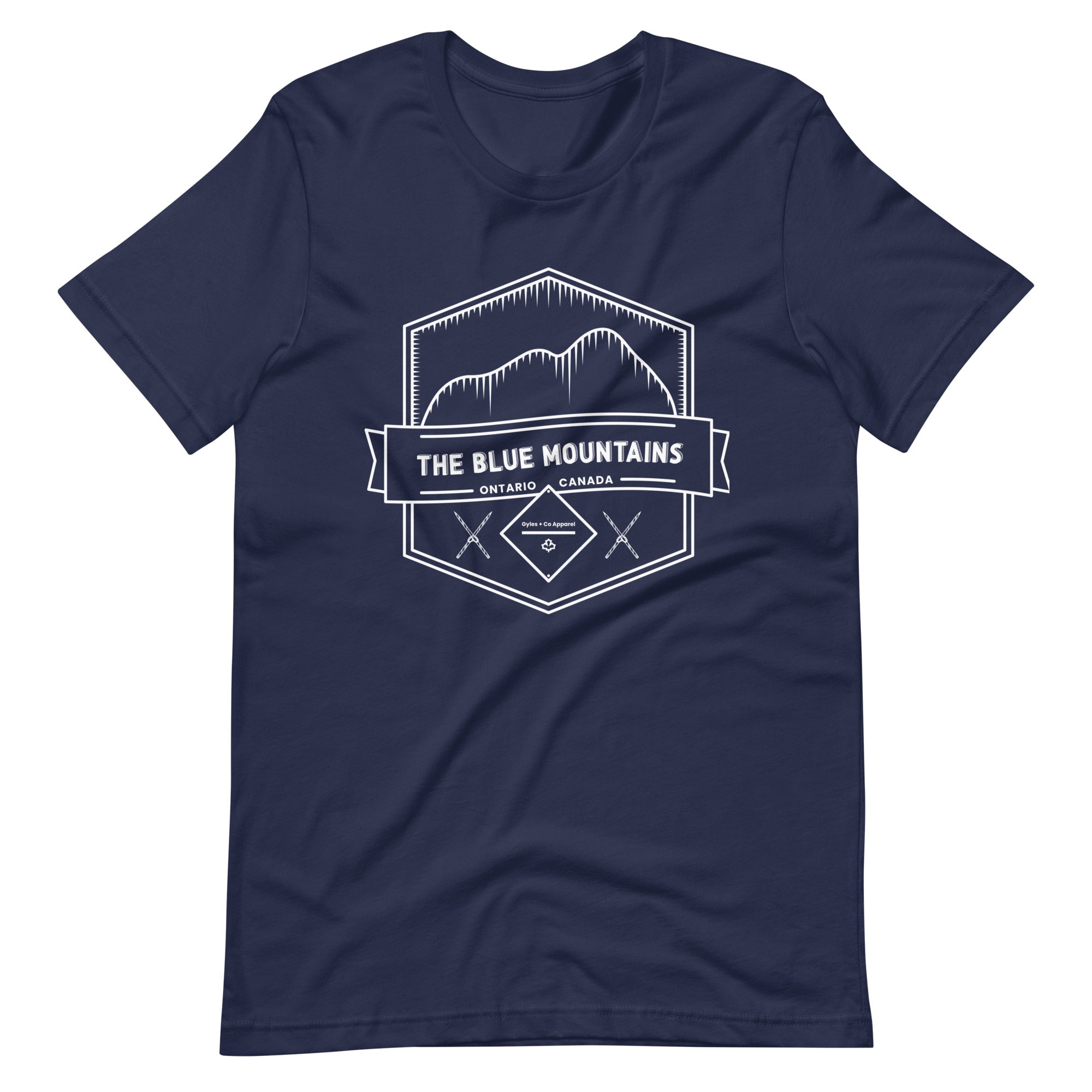 Blue Mountains Graphic Tee – Georgian Bay Ontario | Gyles & Co