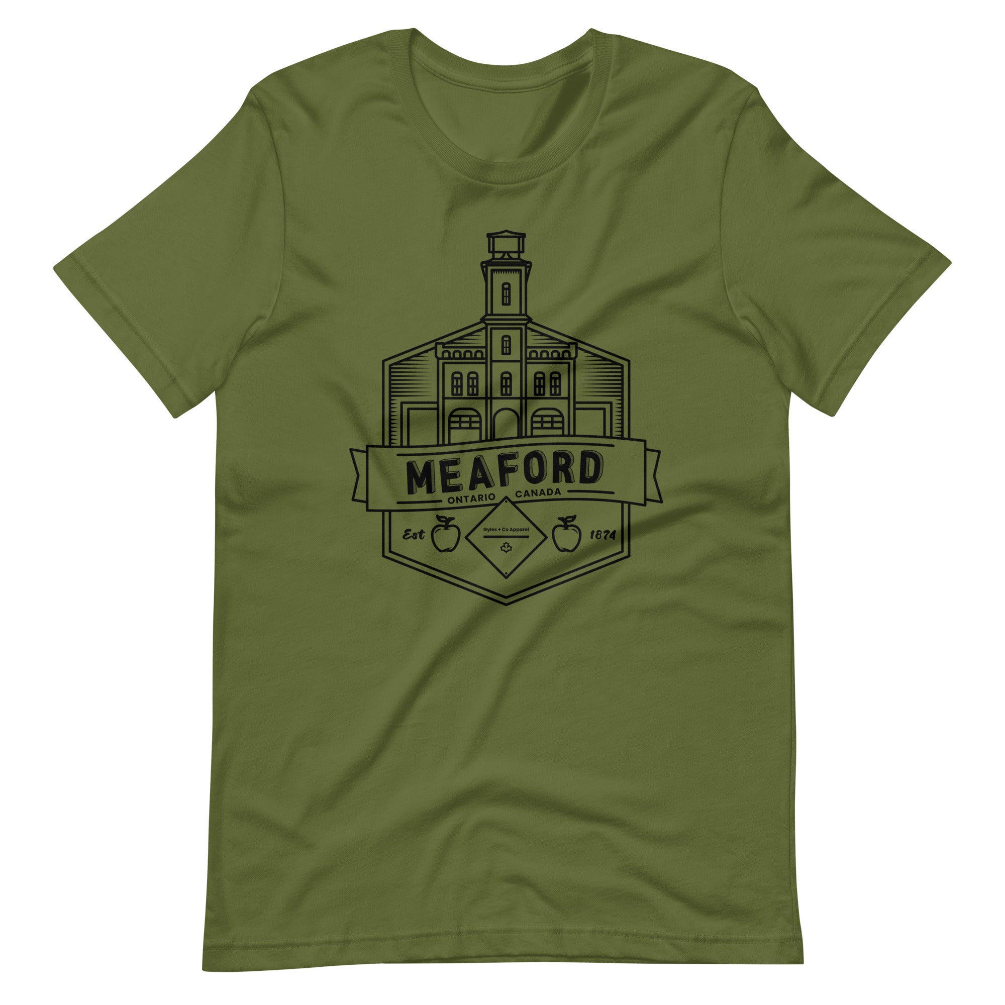 Meaford Firehall T-Shirt – Classic Colours | Gyles & Co