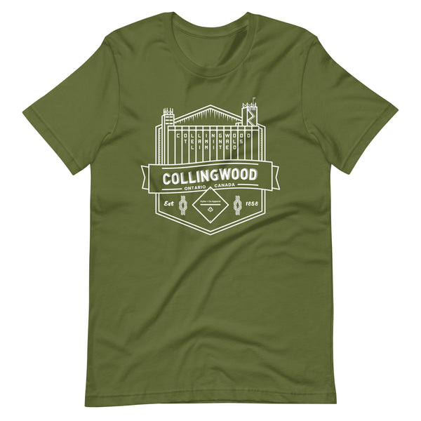 Collingwood Terminals T-Shirt – Dark Colours | Gyles & Co