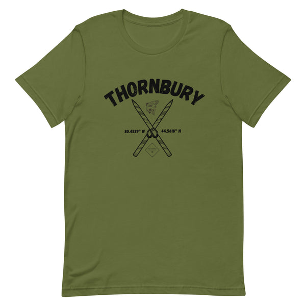 Thornbury Skis T-Shirt – Blue Mountains Ontario | Gyles & Co