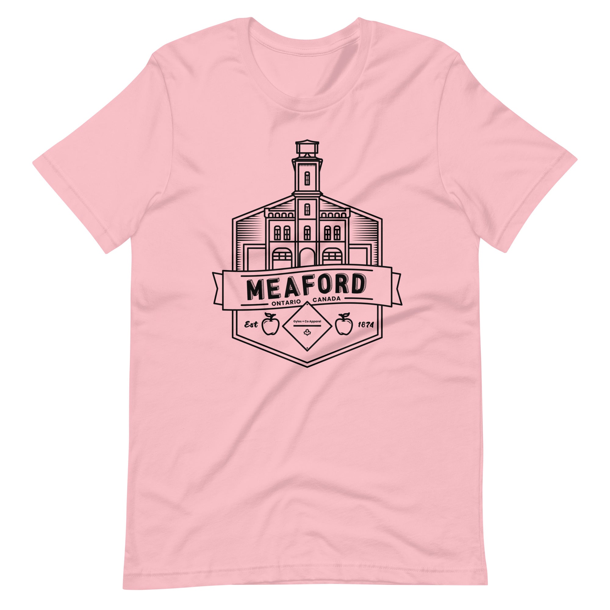 Meaford Firehall T-Shirt – Classic Colours | Gyles & Co