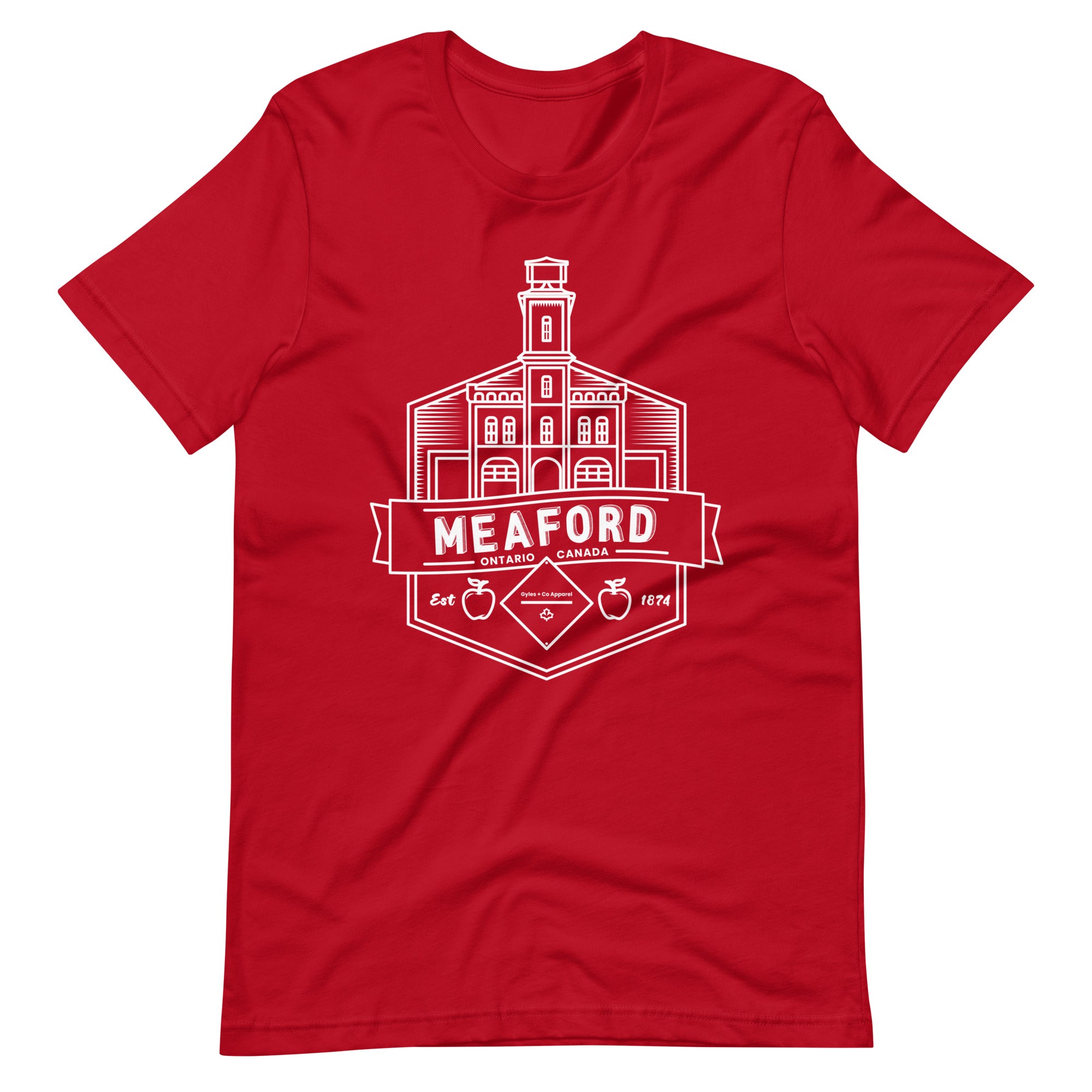 Meaford Firehall T-Shirt – Dark Colours | Gyles & Co