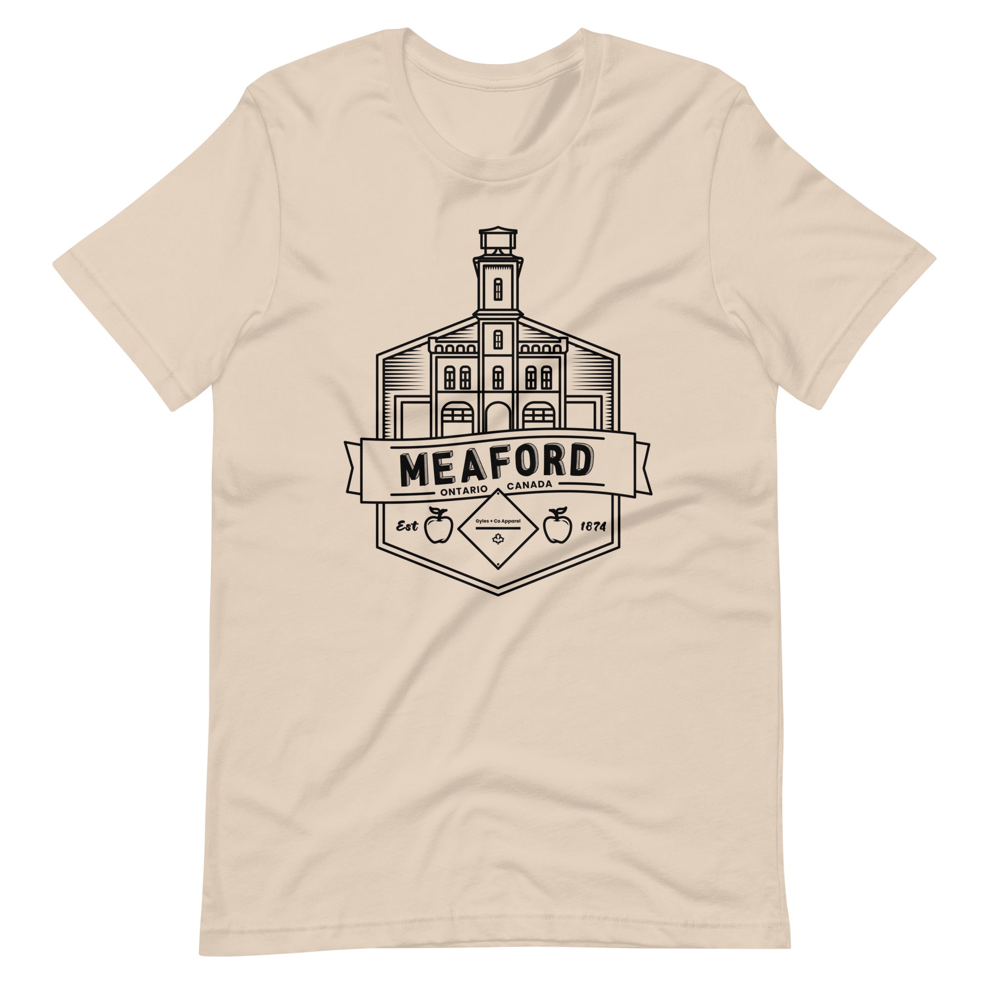 Meaford Firehall T-Shirt – Classic Colours | Gyles & Co