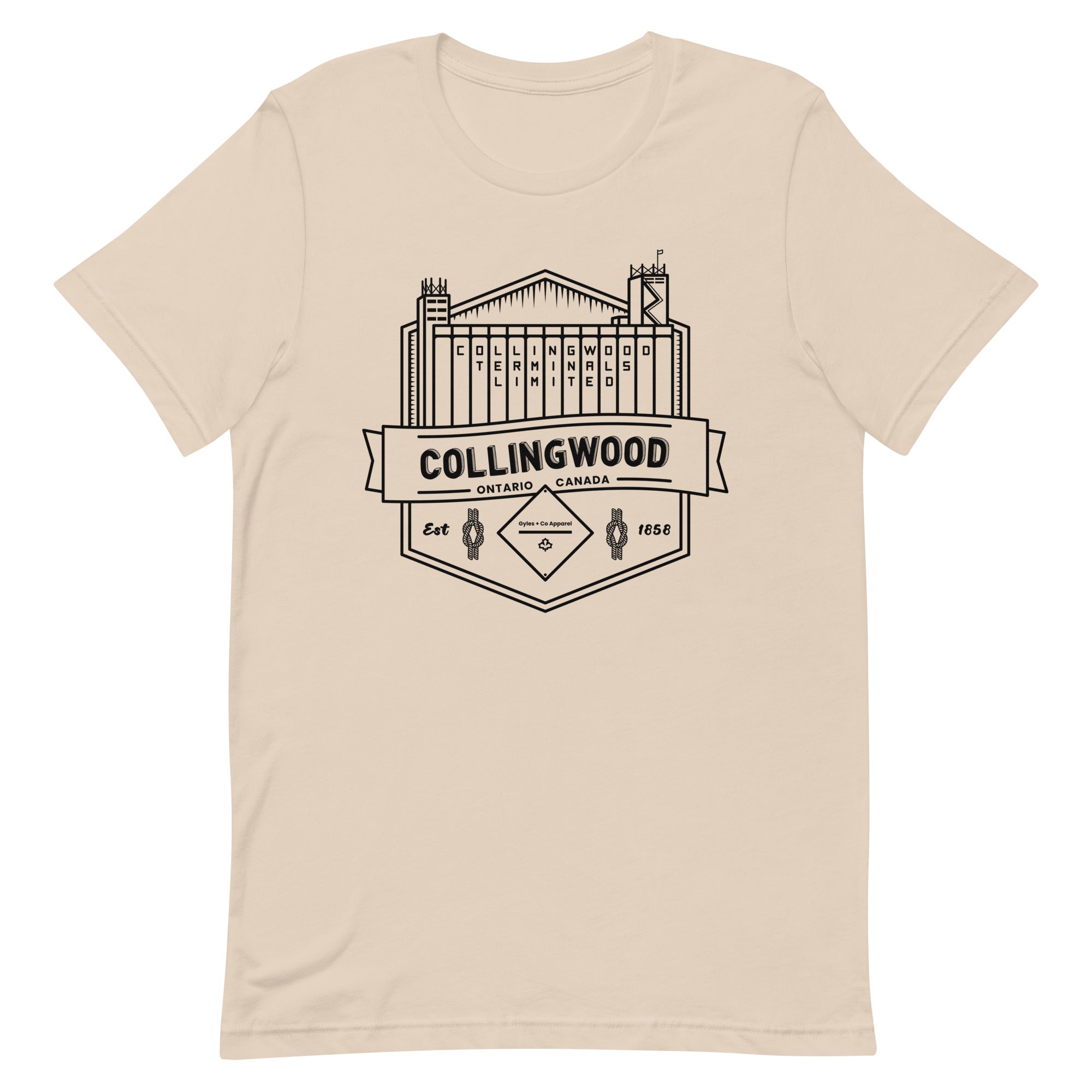 Collingwood Terminals T-Shirt – Light Colours | Gyles & Co