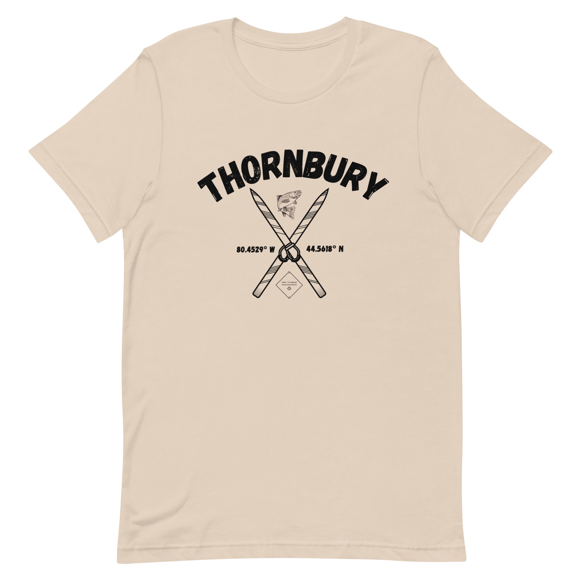 Thornbury Skis T-Shirt – Blue Mountains Ontario | Gyles & Co