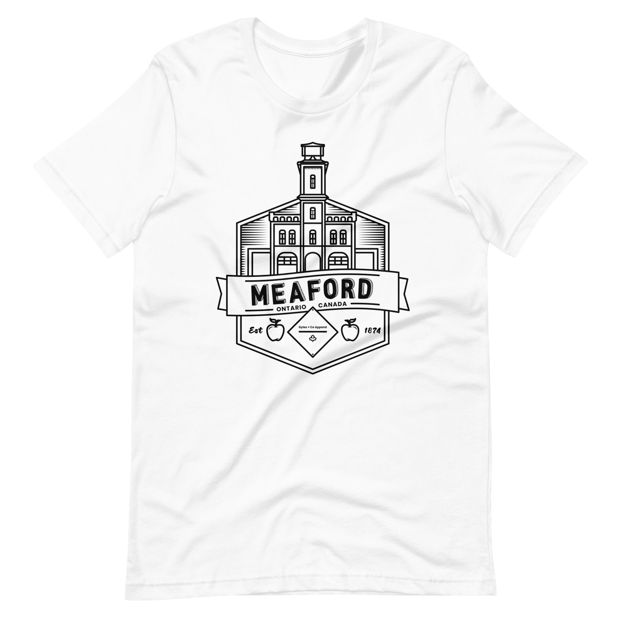 Meaford Firehall T-Shirt – Classic Colours | Gyles & Co