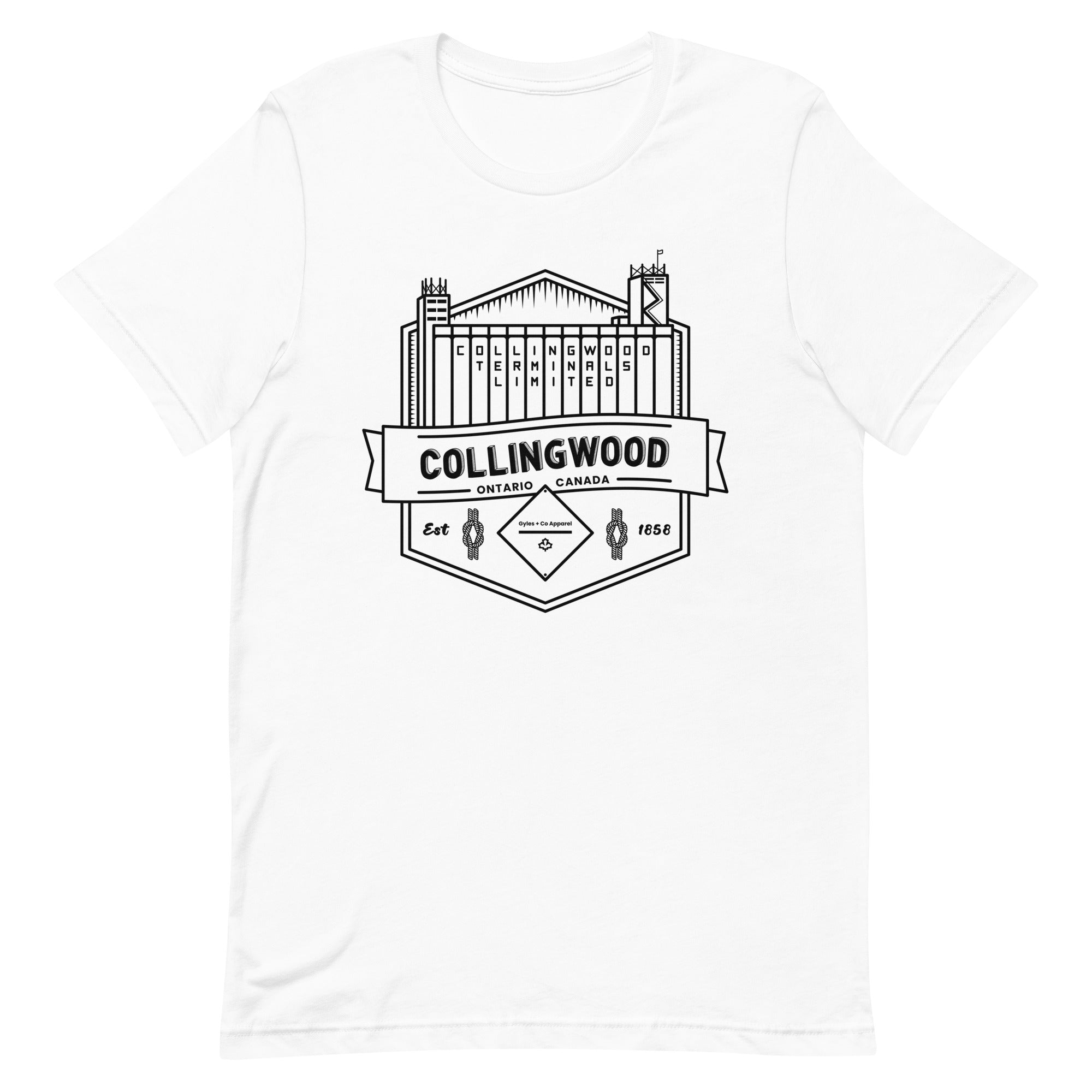 Collingwood Terminals T-Shirt – Light Colours | Gyles & Co
