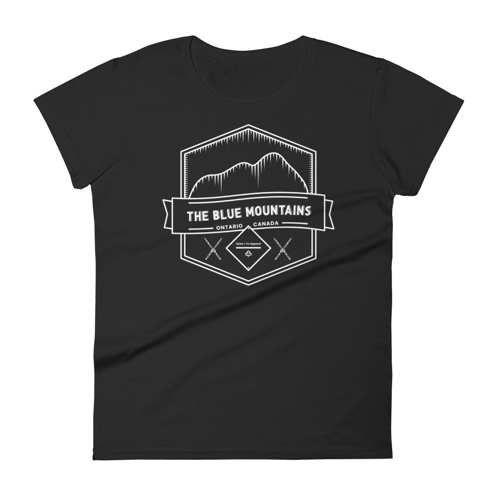 Women's Georgian Bay T-Shirt – Dark Colours | Gyles & Co