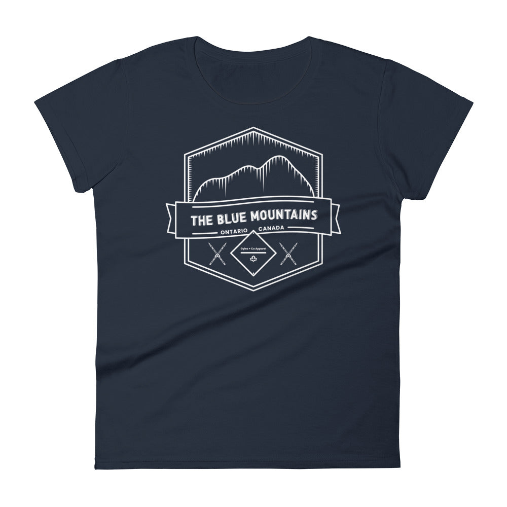 Women's Georgian Bay T-Shirt – Dark Colours | Gyles & Co